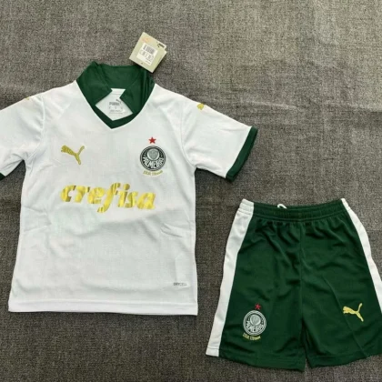 2024/2025 Palmeiras Away football Jersey 1:1 Thai Quality Kids Size