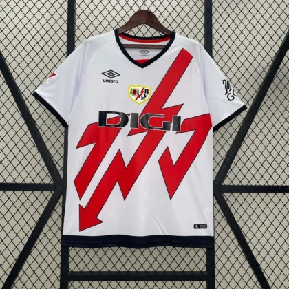 2024/2025 Vallecano Home Football Shirt 1:1 Thai Quality