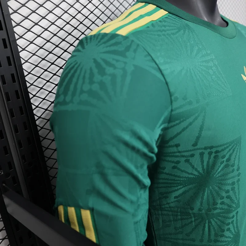 2025 Player Version Mexico National Team Special Edition Green  Long Sleeve Football Shirt 1:1 Thai Quality - Image 5