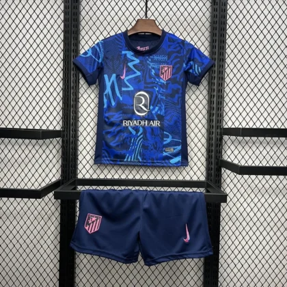 2024/2025 Atletico Madrid Third Away Soccer Jersey 1:1 Thai Quality Kids Size