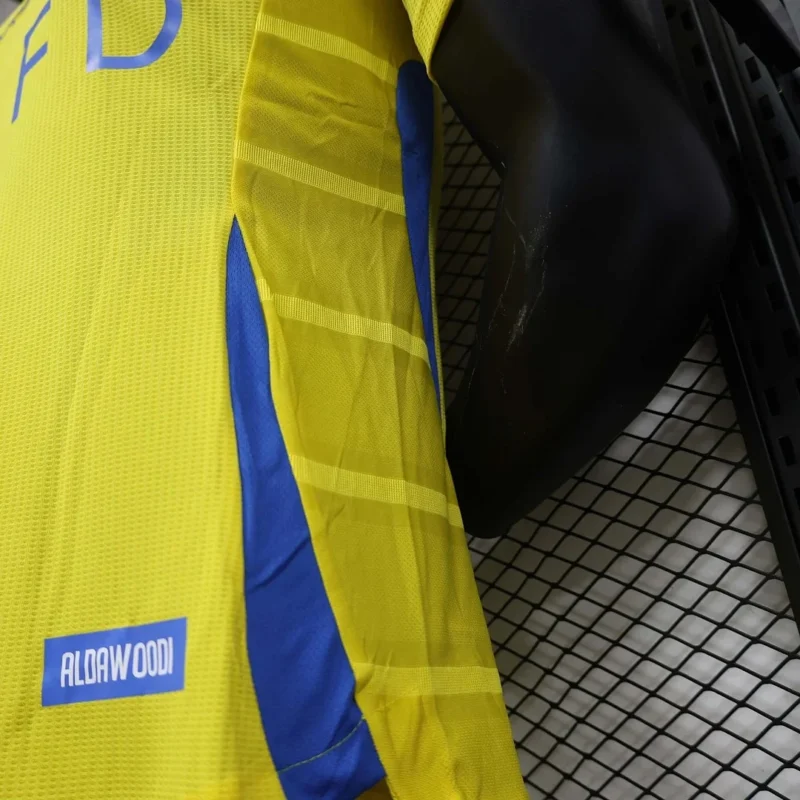 2024/2025 Player Version Al-Nassr Home Football Shirt 1:1 Thai Quality - Image 8