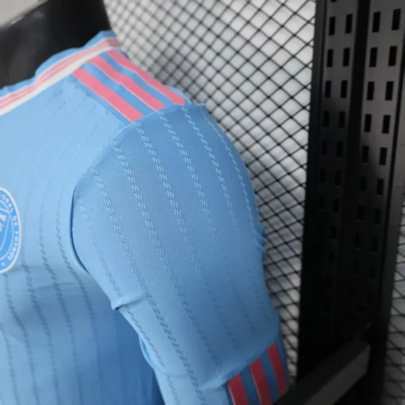 2025/2026 Player Version Inter Miami Third Away Long Sleeve Soccer Jersey 1:1 Thai Quality - Image 7
