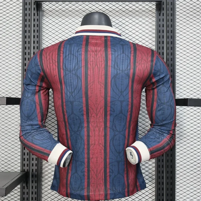 2025/2026 Player Version Long Sleeve Barcelona 125th Anniversary Edition Football Shirt 1:1 Thai Quality - Image 2
