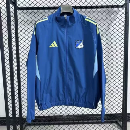 2025/2026 Windbreaker Millionaire Blue Football Shirt 1:1 Thailand Quality