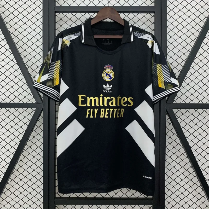 2025/2026 Real Madrid Special Edition Black Football Shirt 1:1 Thai Quality