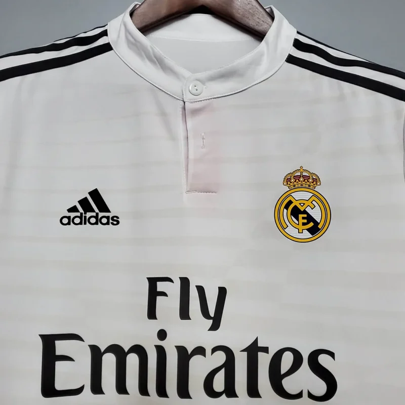 2014/2015 Retro Real Madrid Home - Image 3