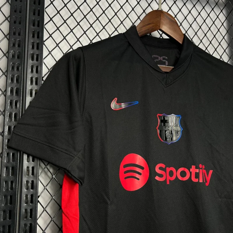 2024/2025 Barcelona Away Football Shirt 1:1 Thai Quality (with sponsor) - Image 4