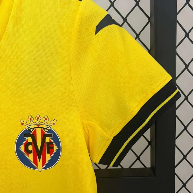 2024/2025 Villarreal Home Football Shirt 1:1 Thai Quality Kids Size - Image 7