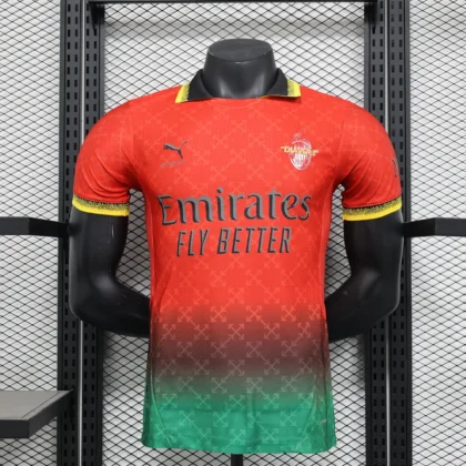 2025/2026 Player Version AC Milan Special Edition Red Football Shirt 1:1 Thai Quality