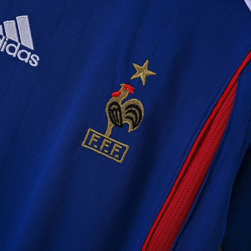 2006 Retro France Home Football Shirt 1:1 Thai Quality - Image 4