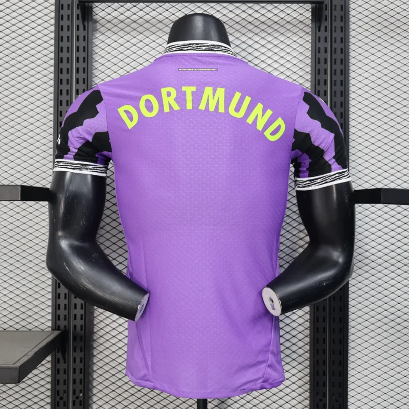 2025/2026 Player Version Dortmund Special Edition Purple Football Shirt 1:1 Thai quality - Image 2