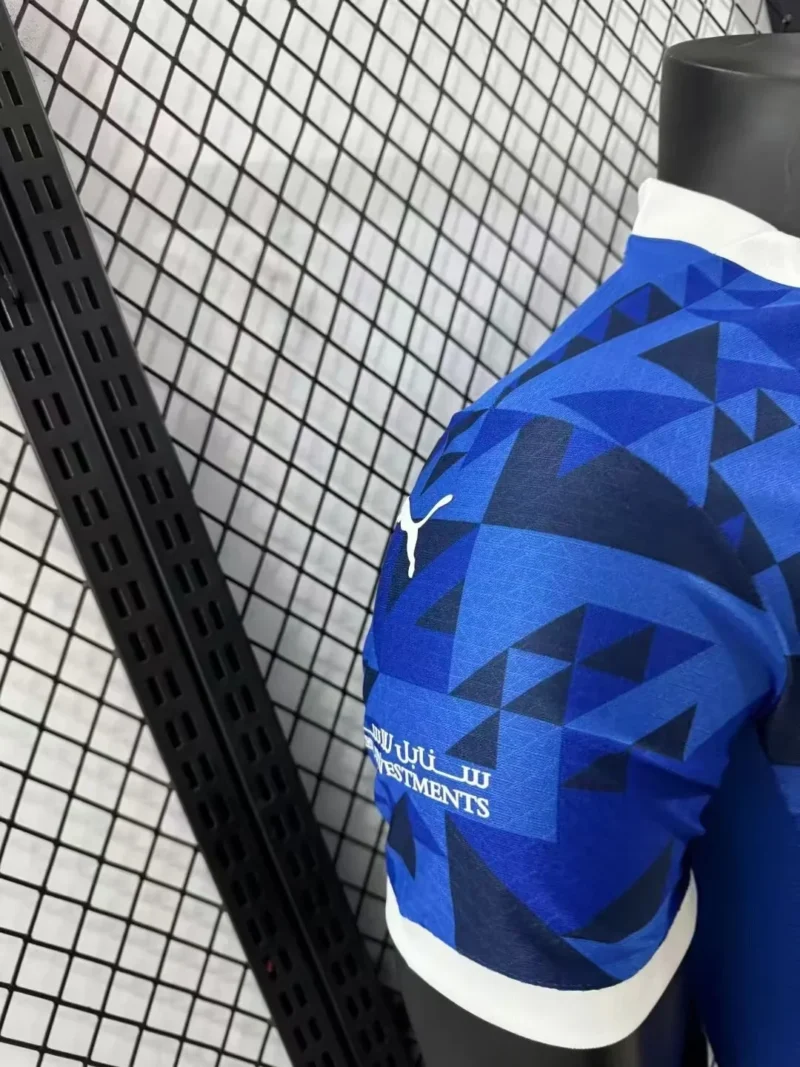 2024/2025 Player Version Al-Hilal Saudi Arabia Home Football Shirt 1:1 Thai Quality - Image 8