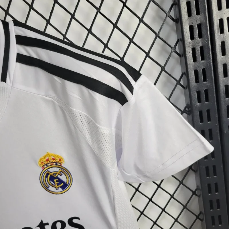 2024/2025 Real Madrid Home Football Shirt 1:1 Thai Quality Kids Size - Image 8