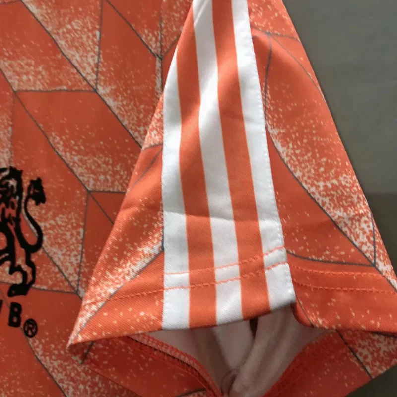 1988 Retro Netherlands Home Soccer Jersey - Image 6