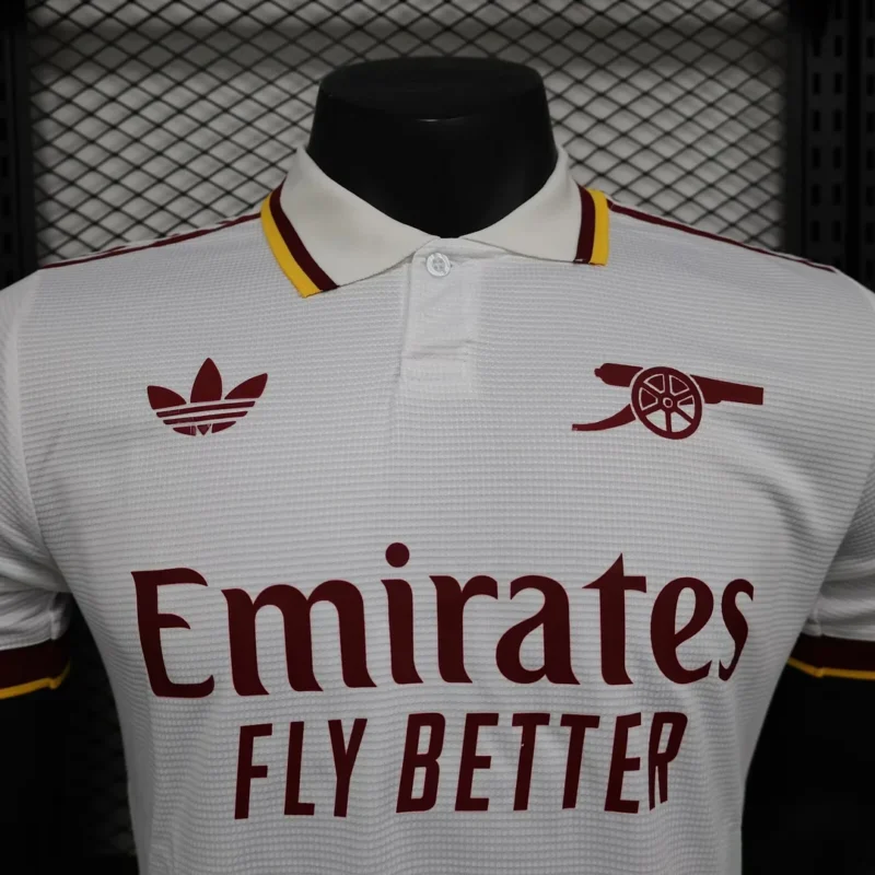 2024/2025 Player Version Arsenal Special Edition White Football Shirt 1:1 Thai Quality - Image 3