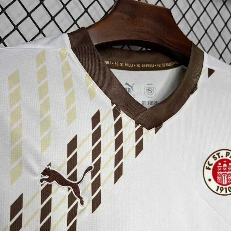 2024/2025 St. Pauli Away Football Shirt 1:1 Thai Quality - Image 4