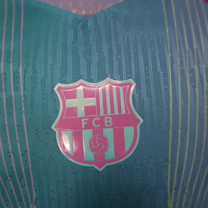 2025/2026 Player Version Barcelona Special Edition Light Blue Football Shirt 1:1 Thai Quality - Image 5
