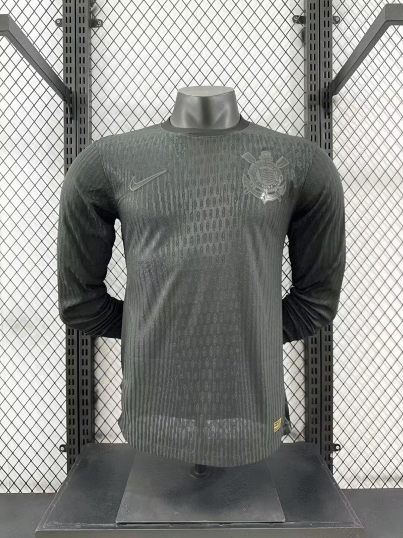 2024/2025 Player Version Corinthians Away Long Sleeve Jersey 1:1 Thai Quality