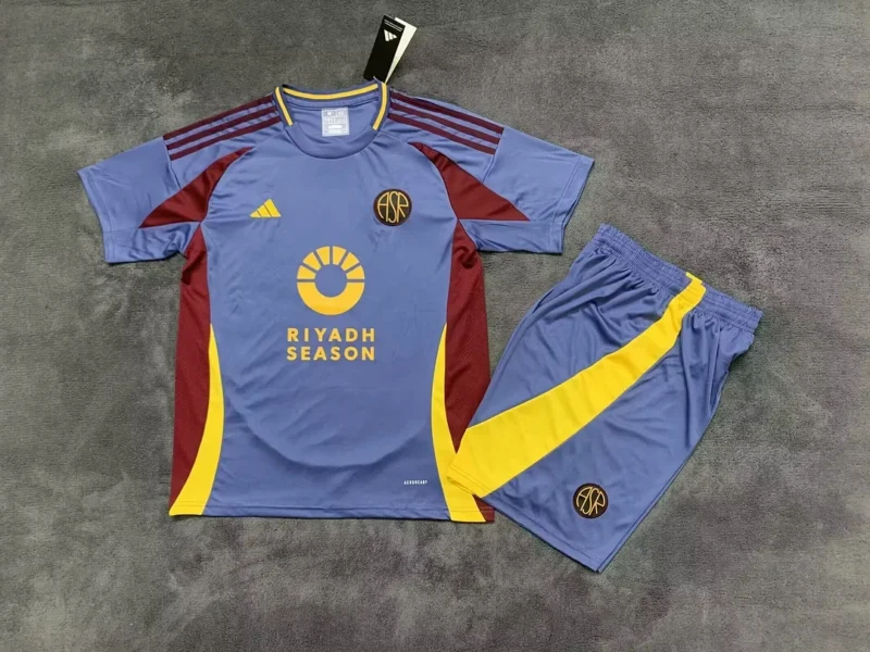 2024/2025 Roma Third Away Soccer Jersey 1:1 Thai Quality Kids Size