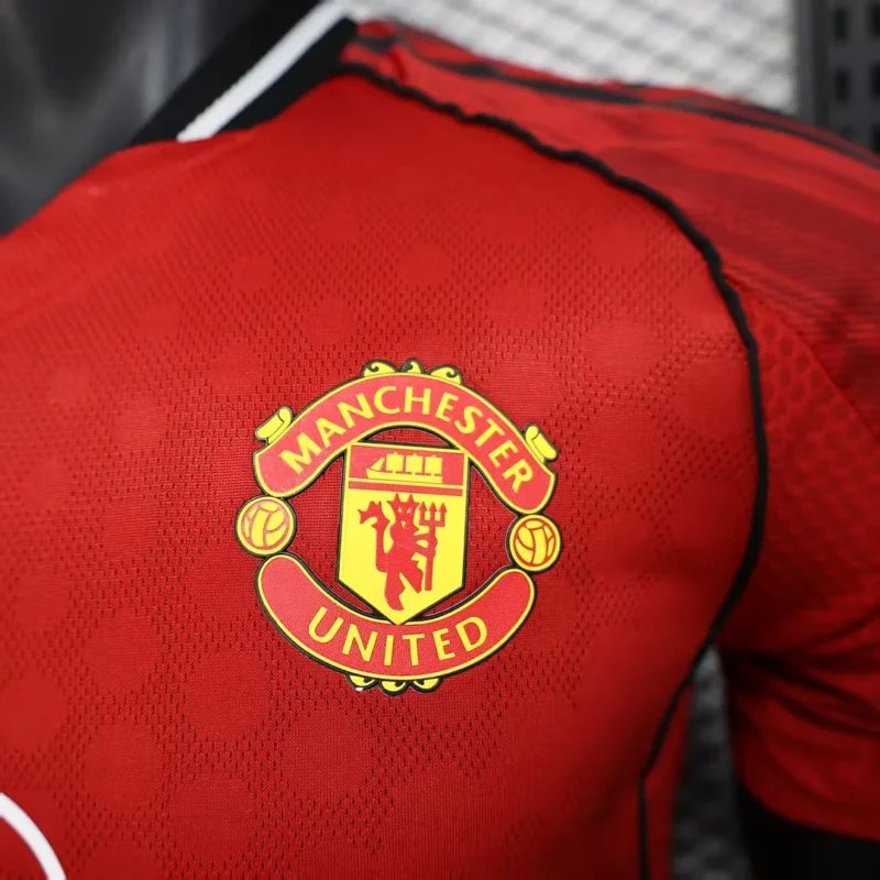 2025/2026 Player Version Manchester United Home Football Shirt 1:1 Thai Quality - Image 6