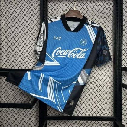 2024/2025 Napoli Pre-Match Training Suit Soccer Jersey 1:1 Thai Quality