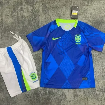 2025 Brazil Away Soccer Jersey 1:1 Thai Quality Kids Size
