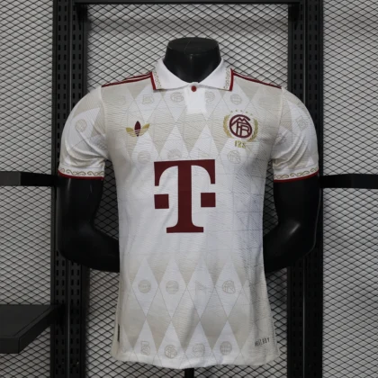 2025/2026 Player Version Bayern Munich Special Edition White Football Shirt 1:1 Thai Quality