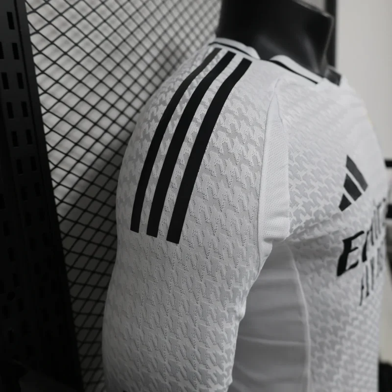 2024/2025 Player Version Long sleeve Real Madrid Home Football Shirt 1:1 Thai Quality - Image 6