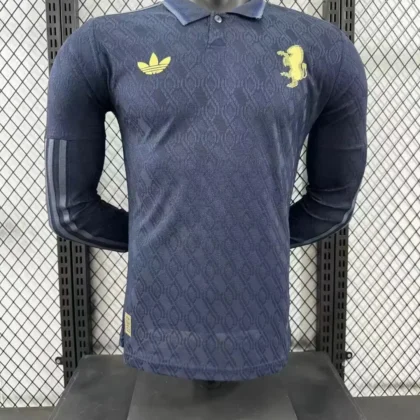 2024/2025 Player Version Juventus Third Away Long Sleeve Football Shirt 1:1 Thai Quality