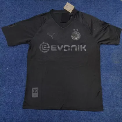 2019/2020 Retro Dortmund Special Edition Black Football Shirt 1:1 Thai Quality