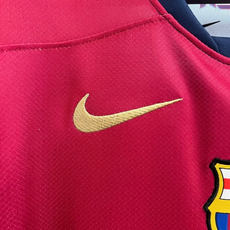 2024/2025 Barcelona Home Football Shirt 1:1 Thai Quality (With Sponsor) - Image 5