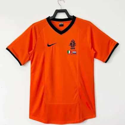 2000 Retro Netherlands Home Soccer Jersey