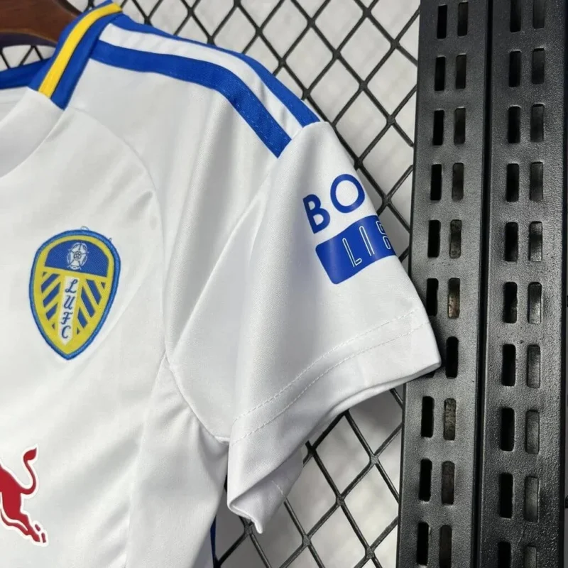 2024/2025 Leeds United Home Football Shirt 1:1 Thai Quality Kids Size - Image 5