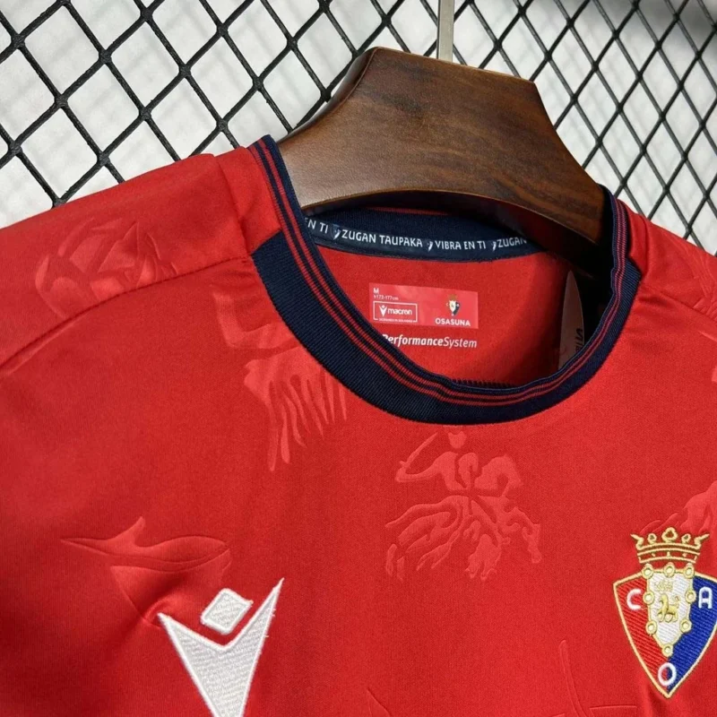 2024/2025 Osasuna Home Football Shirt 1:1 Thai Quality - Image 5