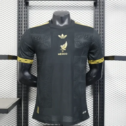 2025 Player Version Mexico National Team Special Edition Black Football Shirt 1:1 Thai Quality
