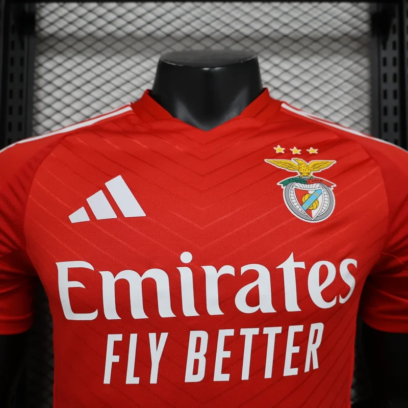2024/2025 Player Version Benfica Home Football Shirt 1:1 Thai Quality - Image 3