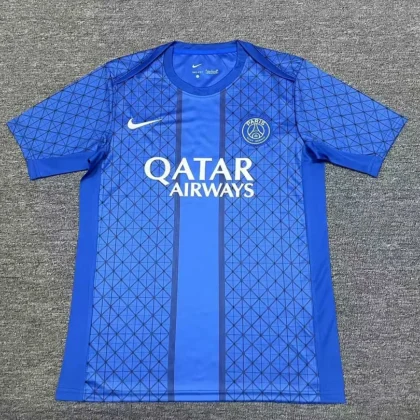 2025/2026 Psg Paris Saint-Germain Training Suit Blue Football Shirt 1:1 Thai Quality
