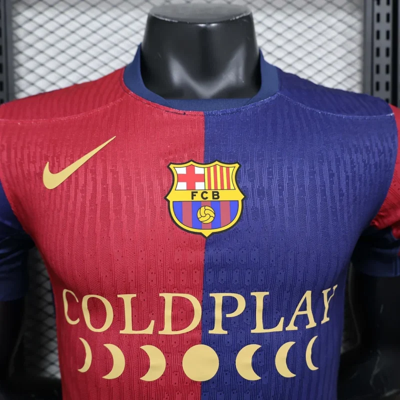 2024/2025 Player Version Barcelona Moon Bay  Football Shirt 1:1 Thai Quality - Image 3