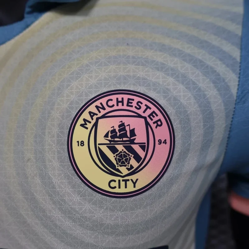 2024/2025 Player Version Manchester City Fourth Away Football Shirt 1:1 Thai Quality - Image 5