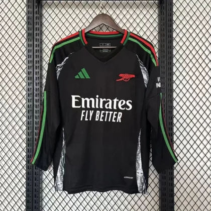 2024/2025 Long Sleeve Arsenal Away Football Shirt 1:1 Thai Quality