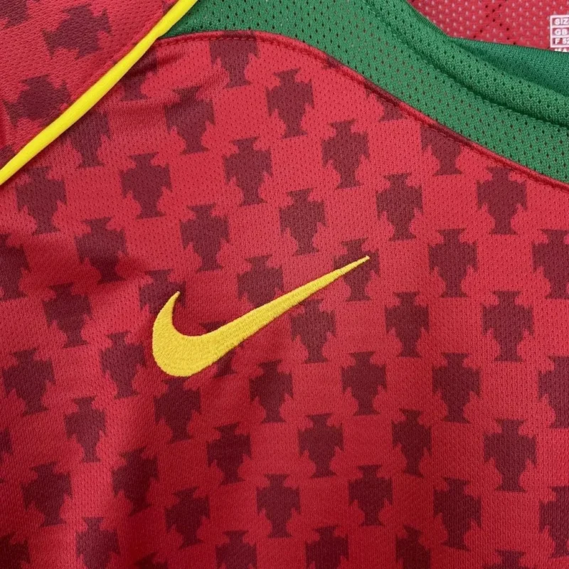 2004 Retro Portugal Home Football Shirt 1:1 Thai Quality - Image 3