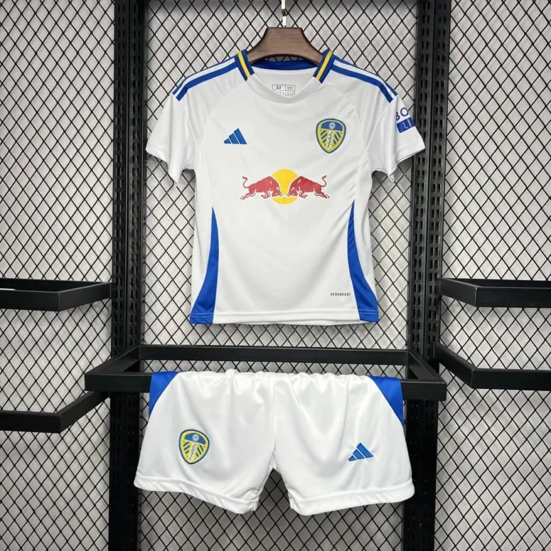 2024/2025 Leeds United Home Football Shirt 1:1 Thai Quality Kids Size