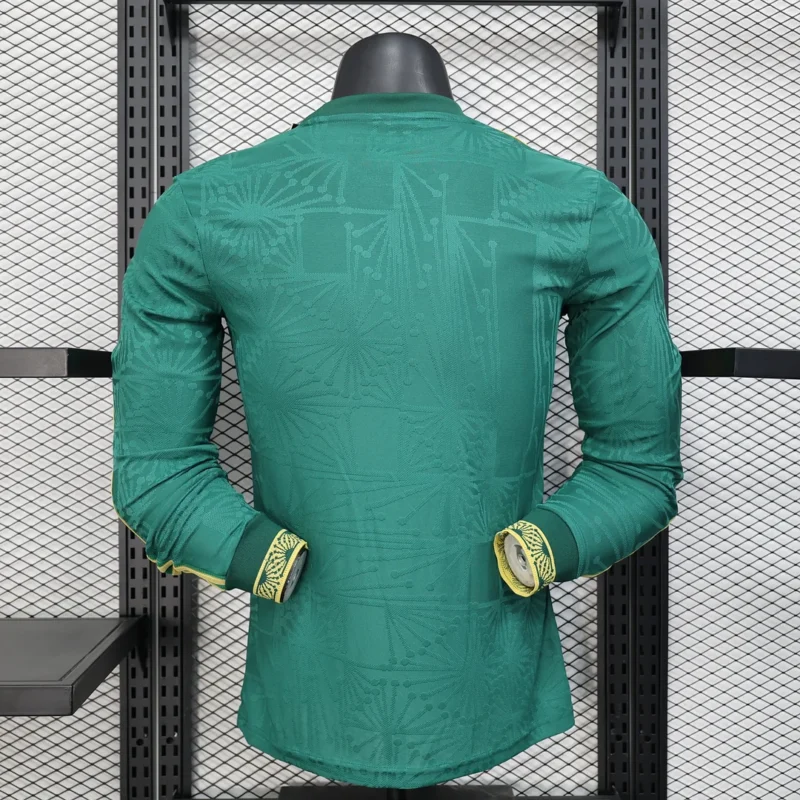 2025 Player Version Mexico National Team Special Edition Green  Long Sleeve Football Shirt 1:1 Thai Quality - Image 2