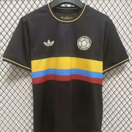 2024/2025 Colombia National Team 100th Anniversary Edition Black Football Shirt 1:1 Thai Quality