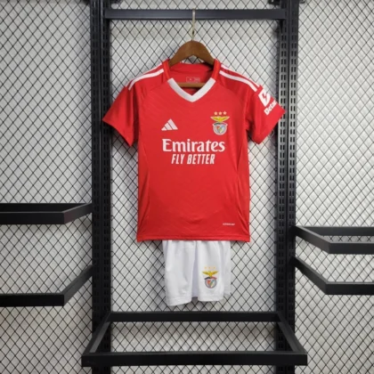 2024/2025 Benfica Home Football Shirt 1:1 Thai Quality Kids Siz