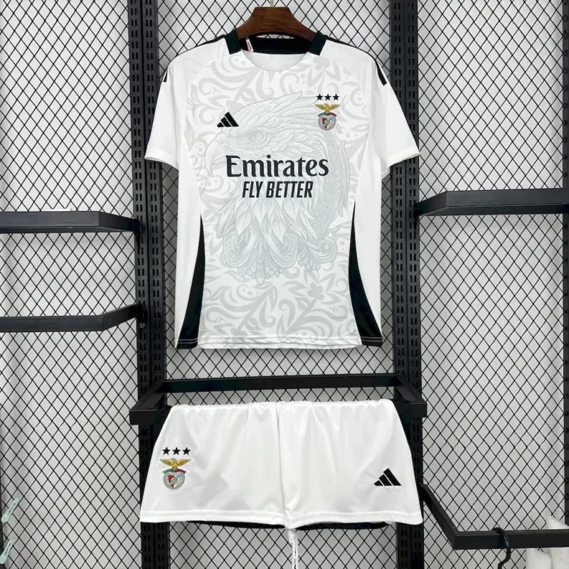 2025/2026 Benfica Away Football Shirt 1:1 Thai Quality Kids Siz