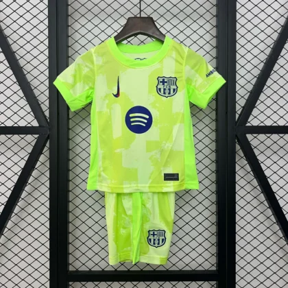 2024/2025 Barcelona Third Away Football Shirt 1:1 Thai Quality Kids Size