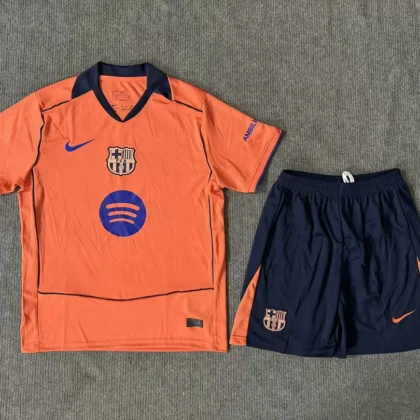 2025/2026 Barcelona Away Football Shirt 1:1 Thai Quality Kids Size