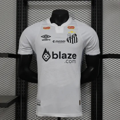 2024/2025 Player Version Santos Home Football Shirt 1:1 Thai Quality (with sponsor)