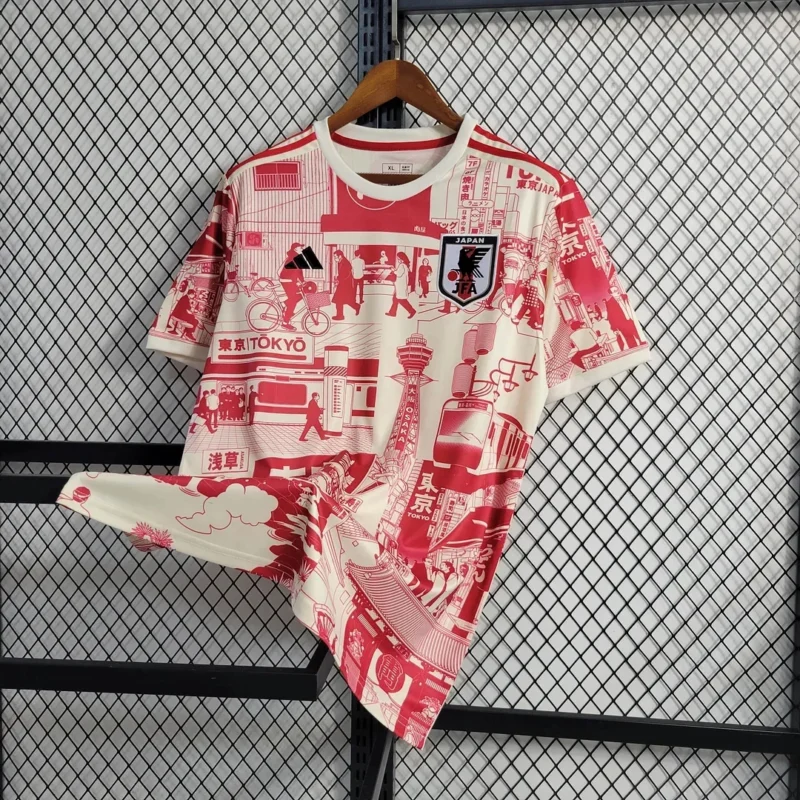 2023 Japan Tokyo Special Edition Red Football Jersey - Image 3